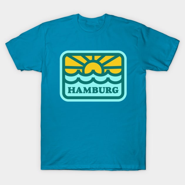 Hamburg New York Buffalo NY Lake Erie WNY T-Shirt by PodDesignShop